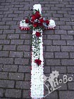 5ft Red And White Cross