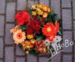 Autumn Mixed cluster wreath