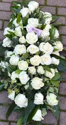 Bianca ivory roses Spray