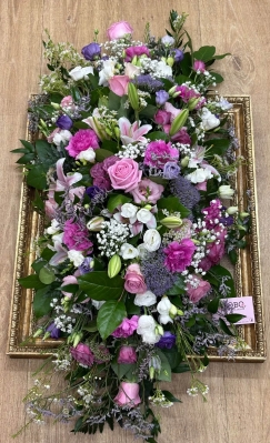 Meadow Sweet Casket Spray