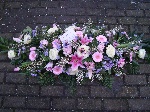 Snow flakes Casket Spray