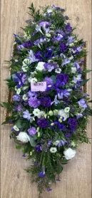 Bluebell Casket Spray