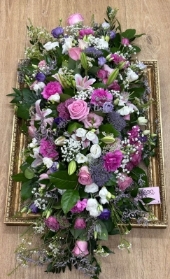 Meadow Sweet Casket Spray