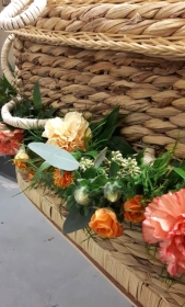 Rosita Champagne Casket Garland