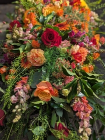 Sunset Casket Spray