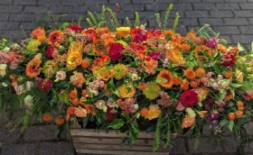 Sunset Casket Spray