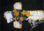 Yellow and White Cross